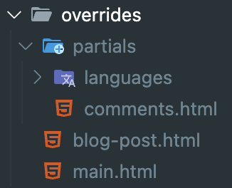 override